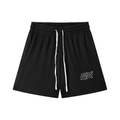 Mesh Drawstring Shorts